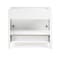 Alaterre Furniture Williamsburg 2pc Wooden Bathroom Vanity Set - 36-in. L Vanity, 30-in. L Rectangular Mirror, White AVAN3600WHB - alternate 5